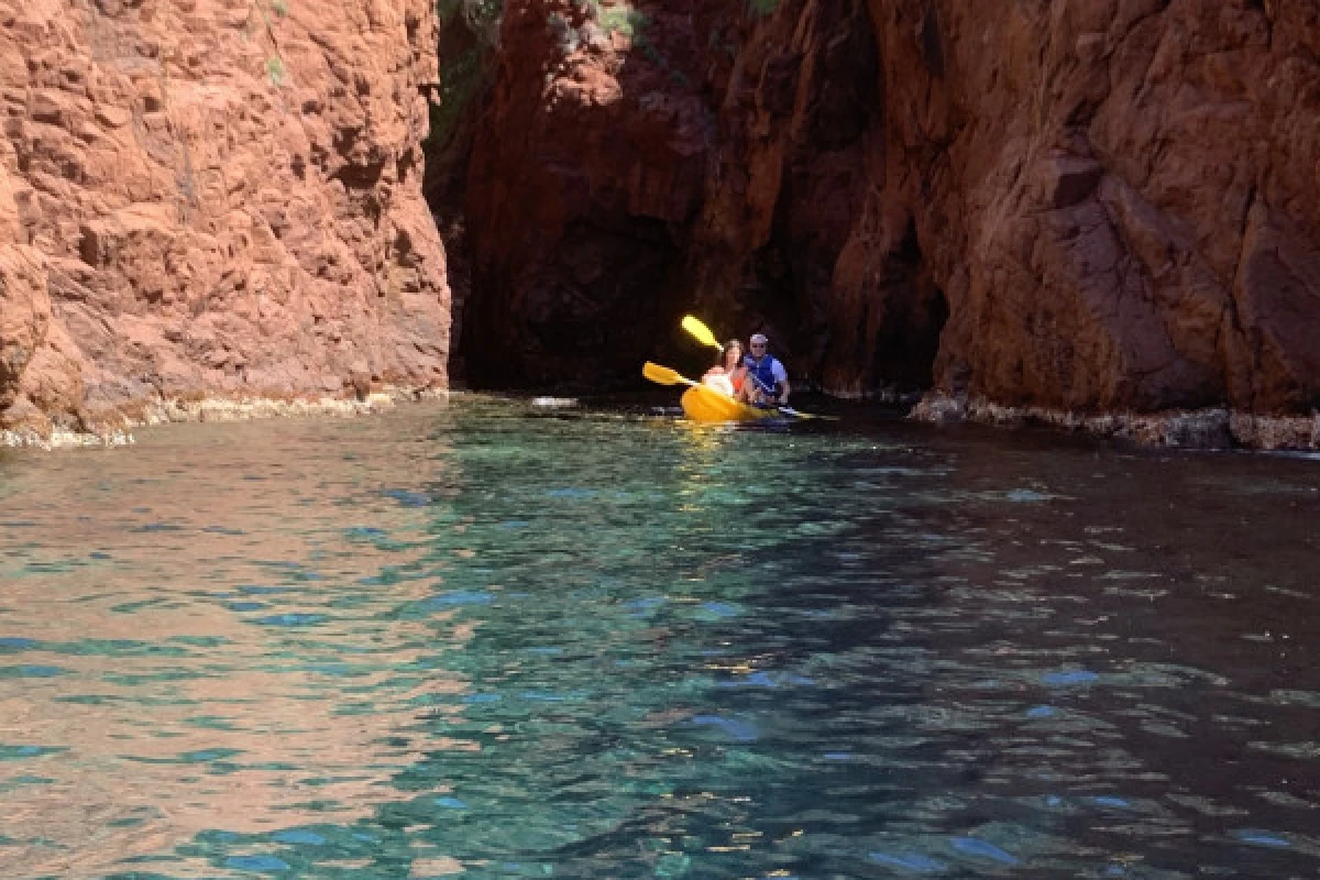 PROMO -50% : Location kayak ou paddle - Coucher de soleil - Boulouris - Expérience Côte d'Azur