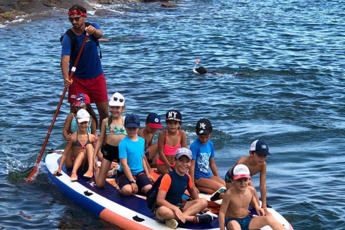 PROMO - Combo AVENTURE ET DÉCOUVERTE : Kids-Lanta + Excursion calanques en paddle géant - Expérience Côte d'Azur