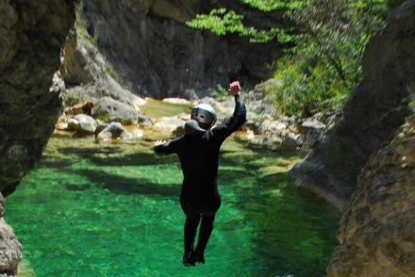 Canyon de Fanghetto - Ruisseau d'Audin  - Expérience Côte d'Azur