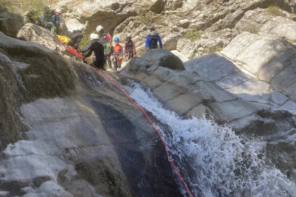 Canyon du Gours du Ray - Niveau 1 - Débutant - Expérience Côte d'Azur