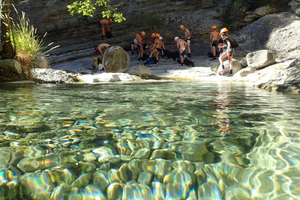 Canyoning  de la Vésubie- Demi- journée - Niveau 2 - Expérience Côte d'Azur