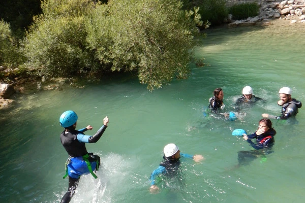 Canyoning le Gour du Ray, débutant 1/2 journée (+ 8 ans) - PROMO - Expérience Côte d'Azur