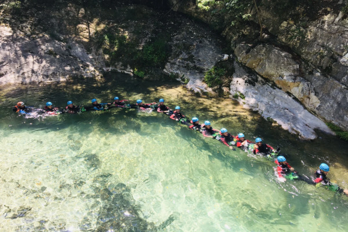 Canyoning Roya - Ruisseau d'Audin - Randonnée aquatique - Expérience Côte d'Azur