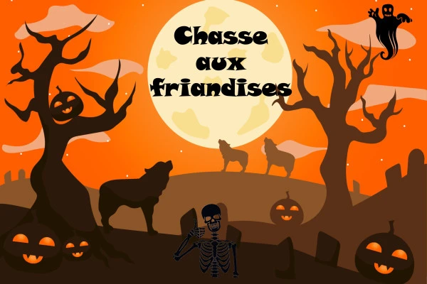 Chasse aux friandises - halloween - Expérience Côte d'Azur