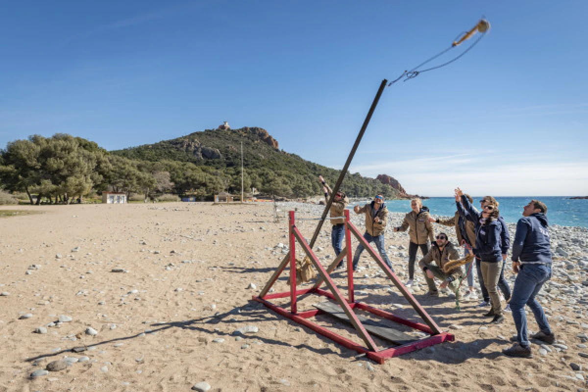 Construisez la plus belle catapulte et menez votre clan à la victoire ! - Expérience Côte d'Azur