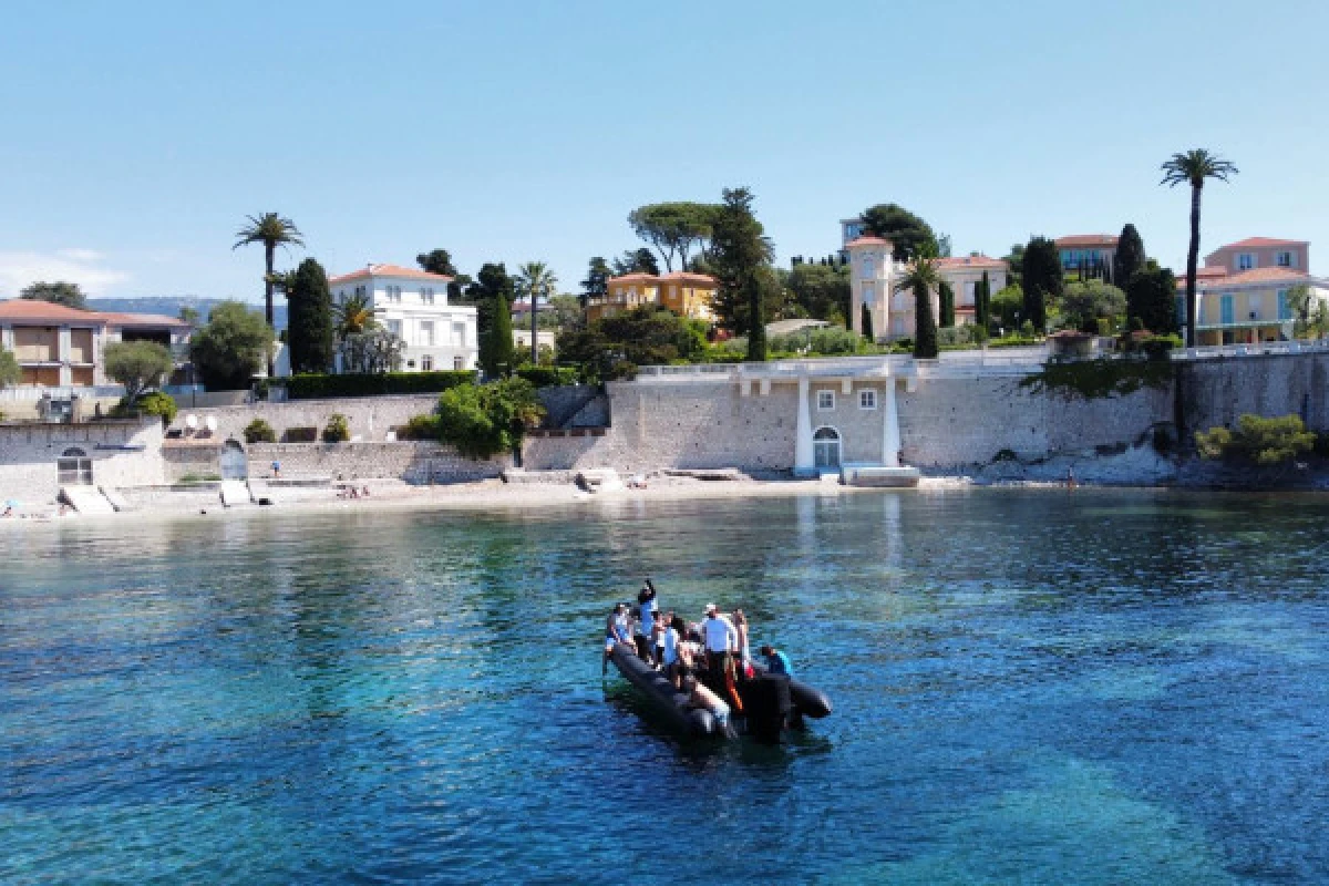 Excursion nautique - St Jean Cap Ferrat - Expérience Côte d'Azur