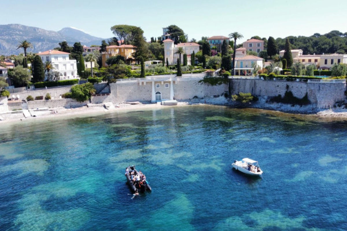 Excursion nautique - St Jean Cap Ferrat - Expérience Côte d'Azur