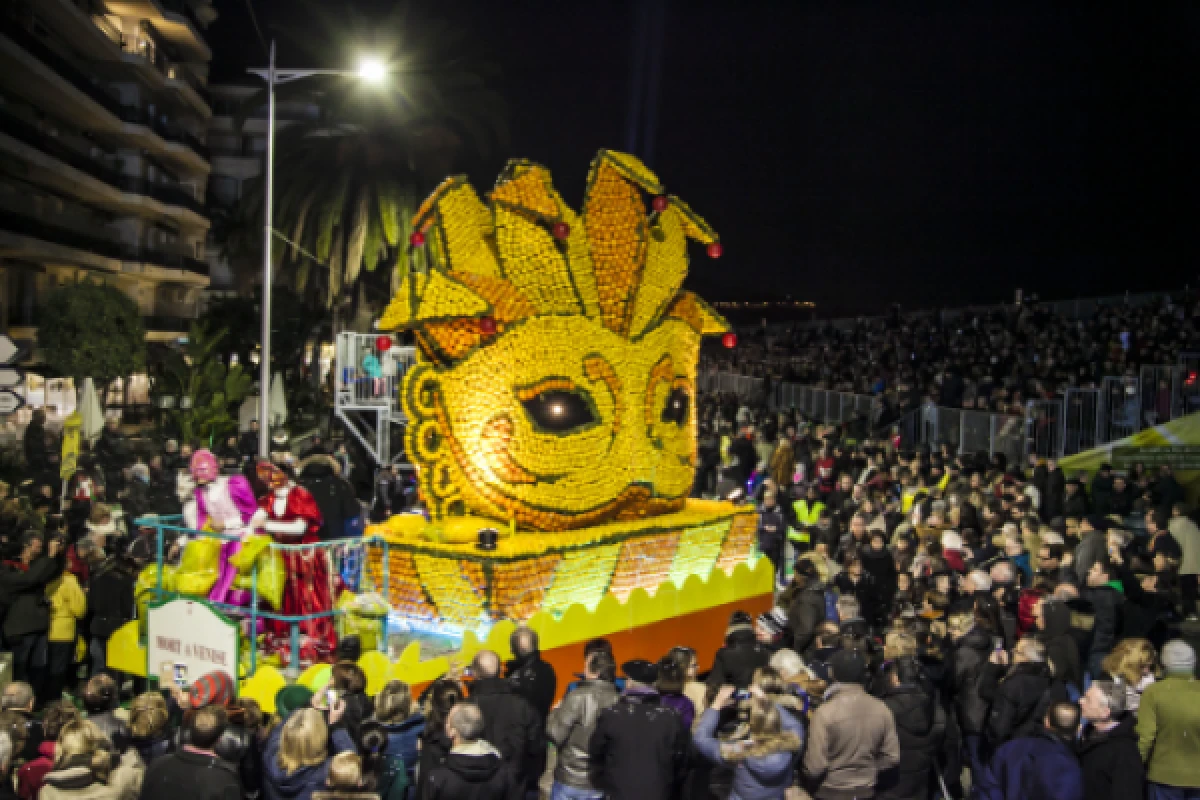 Fêtes du Citron à Menton 2025 - CORSO AUX LUMIERES - excursion en autocar - Expérience Côte d'Azur