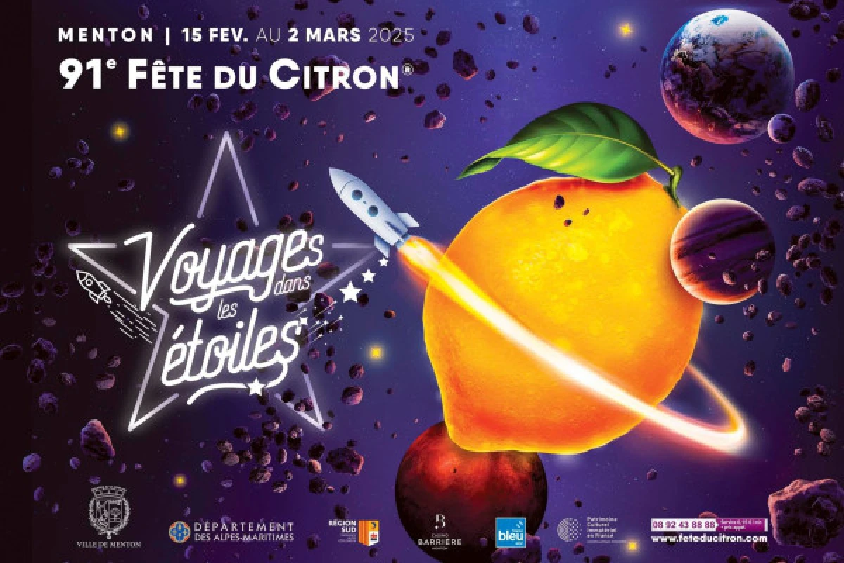 Fêtes du Citron à Menton 2025 - CORSO DU DIMANCHE - excursion en autocar - Expérience Côte d'Azur