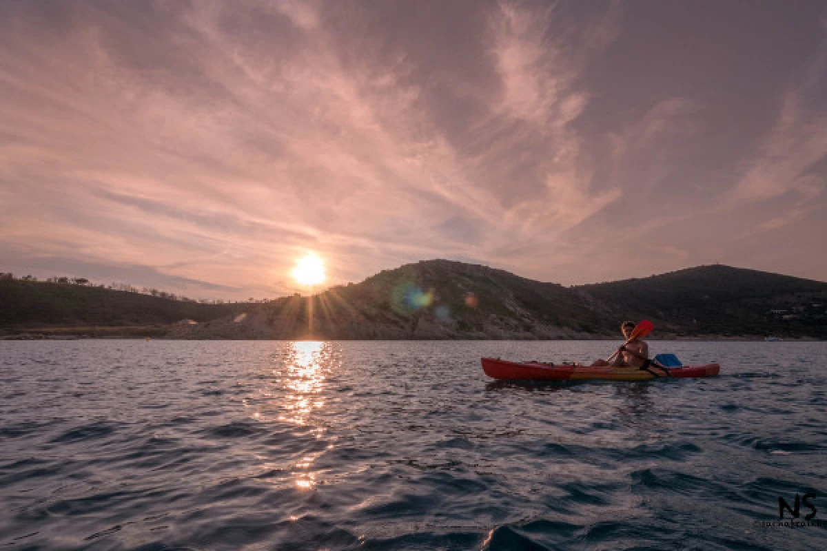 Fullmoon PEPS en kayak de mer "sortie d'exception" - Expérience Côte d'Azur