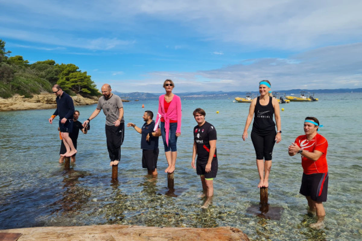 Challenge Island Aventures Beach Club - Expérience Côte d'Azur