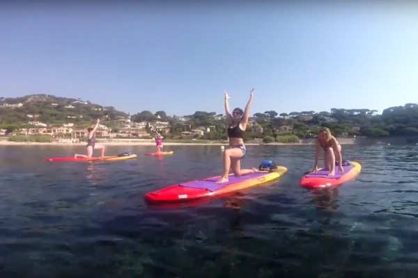 Juice & Yoga Paddle - Expérience Côte d'Azur