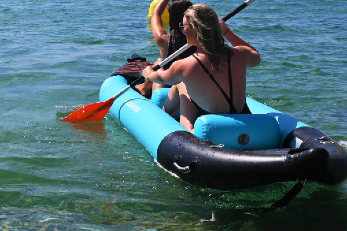 Location de kayak gonflable - Expérience Côte d'Azur