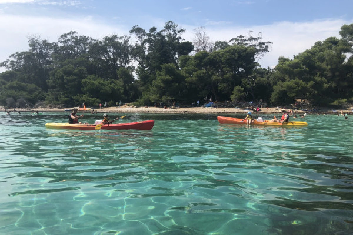 Location de kayak de mer  - Îles de Lérins - Cannes - Expérience Côte d'Azur