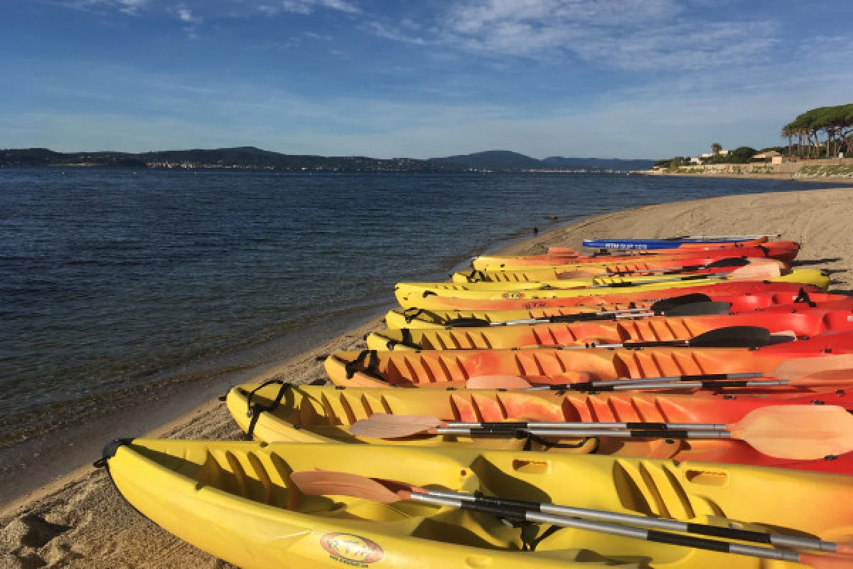 Location de kayak gonflable - plage de la Madrague - PROMO - Expérience Côte d'Azur