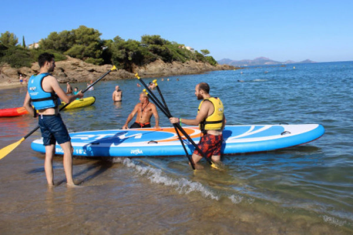 Location Paddle Géant Sainte Maxime - Promo - Expérience Côte d'Azur