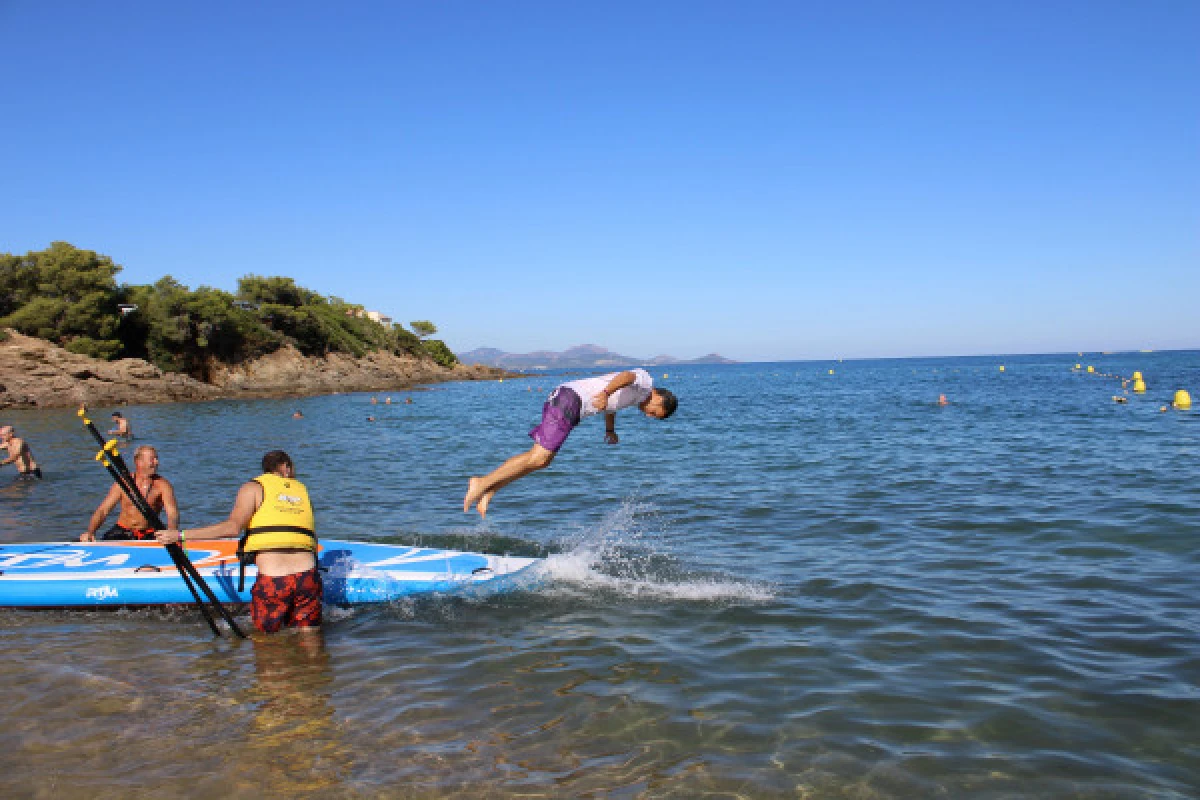 Location Paddle Géant Sainte Maxime - Promo - Expérience Côte d'Azur