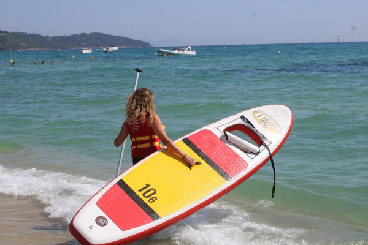 PROMO - Location de paddle transparent - plage de la Gaillarde - Expérience Côte d'Azur