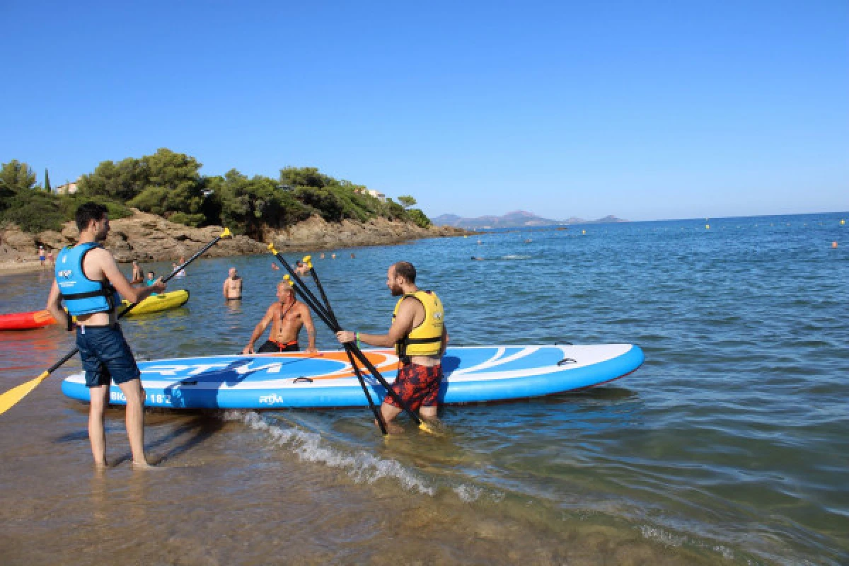 Location de Stand Up Paddle géant - plage de Pampelonne - PROMO - Expérience Côte d'Azur