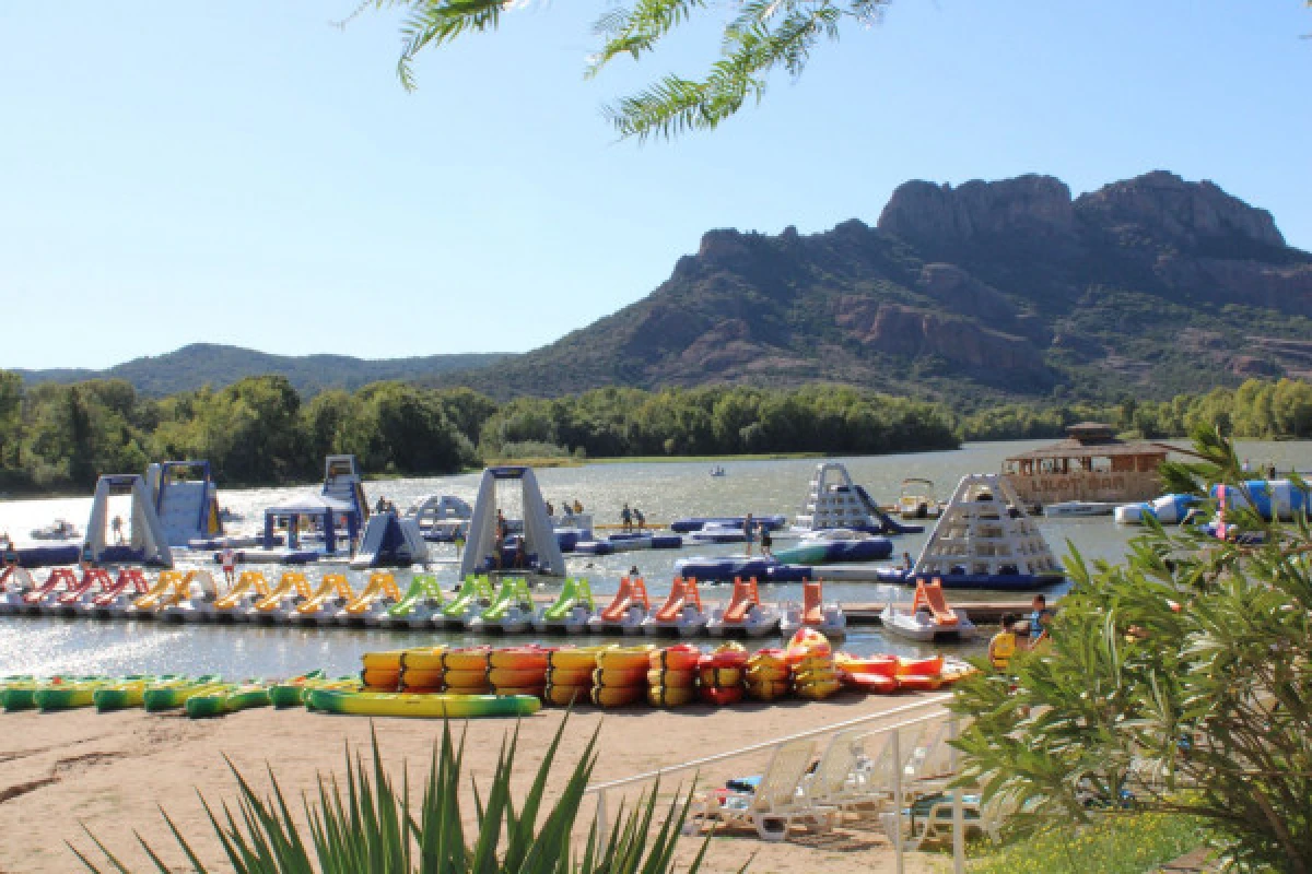 Location de paddle au lac Perrin - Expérience Côte d'Azur