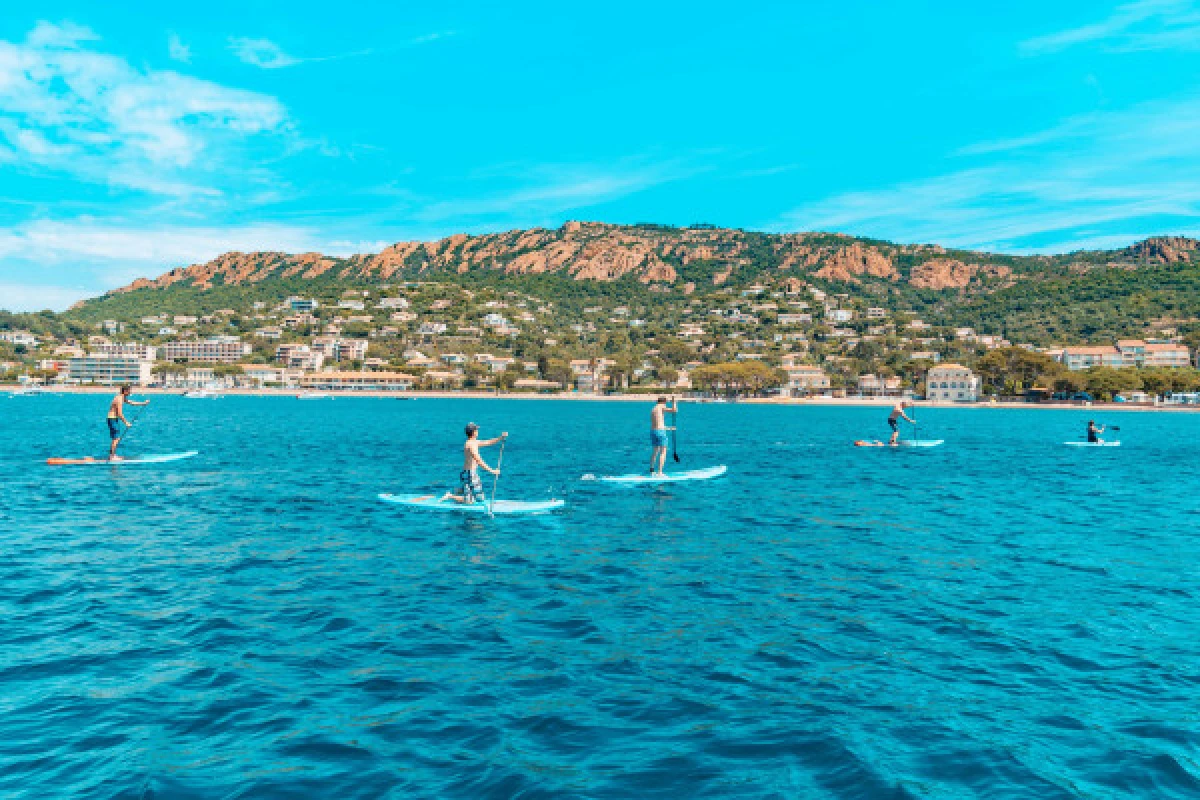 Location de Paddle à Saint Raphaël au lagon de la baumette - Promo - Expérience Côte d'Azur