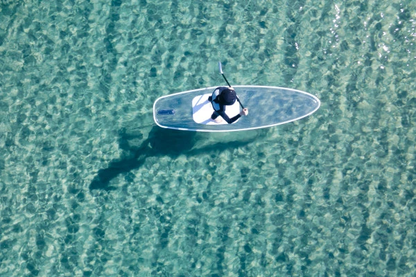 Location Paddle Transparent - Expérience Côte d'Azur