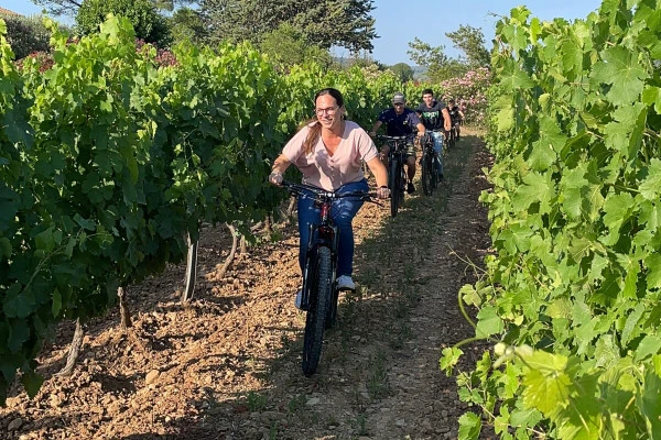 Location Vélo (VTTAE) + dégustation de vin - Expérience Côte d'Azur