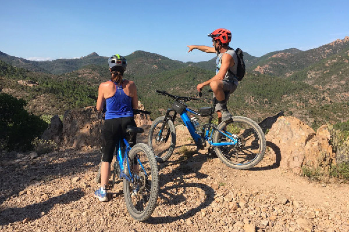 Location VTT électrique dans l'Estérel -Agay - Expérience Côte d'Azur