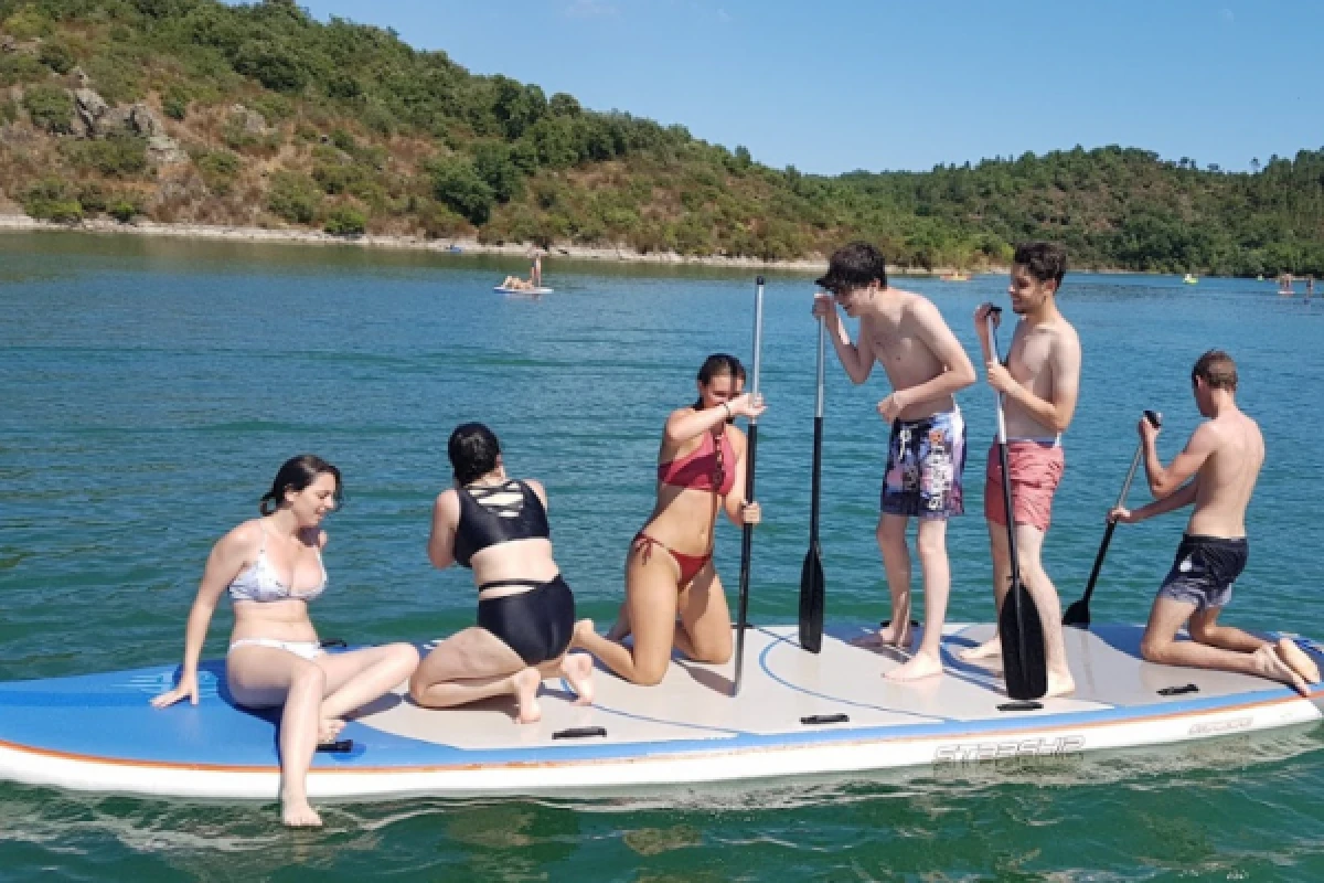 Location Paddle Géant - Lac de Saint Cassien - Expérience Côte d'Azur