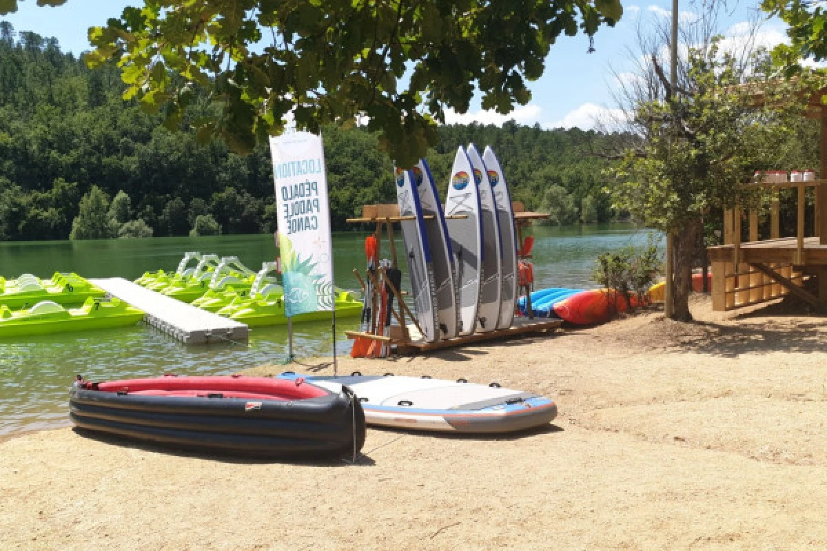 Location Paddle Géant - Lac de Saint Cassien - Expérience Côte d'Azur