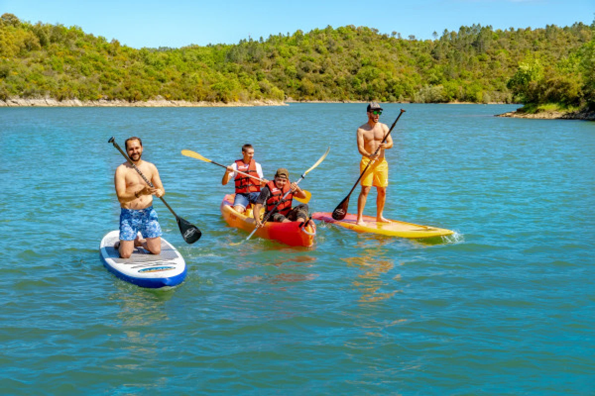 Location Paddle - Lac de saint Cassien - Expérience Côte d'Azur