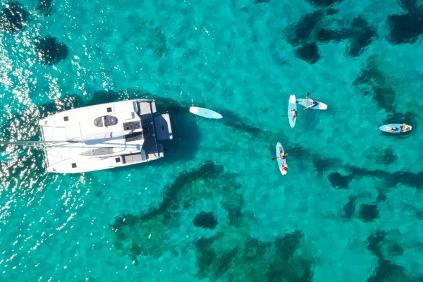 Sortie privatisée catamaran et activités Paddle - Matinée - Expérience Côte d'Azur