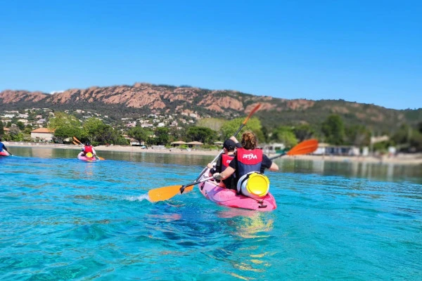 Rando Kayak Agay avec Guide - Expérience Côte d'Azur