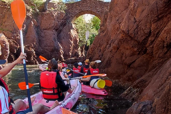 Rando Kayak Agay avec Guide - Expérience Côte d'Azur