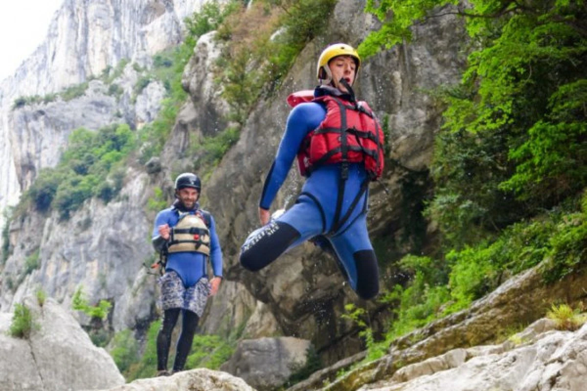 Randonnée Aquatique Découverte 1h -  Gorges du VERDON - Expérience Côte d'Azur