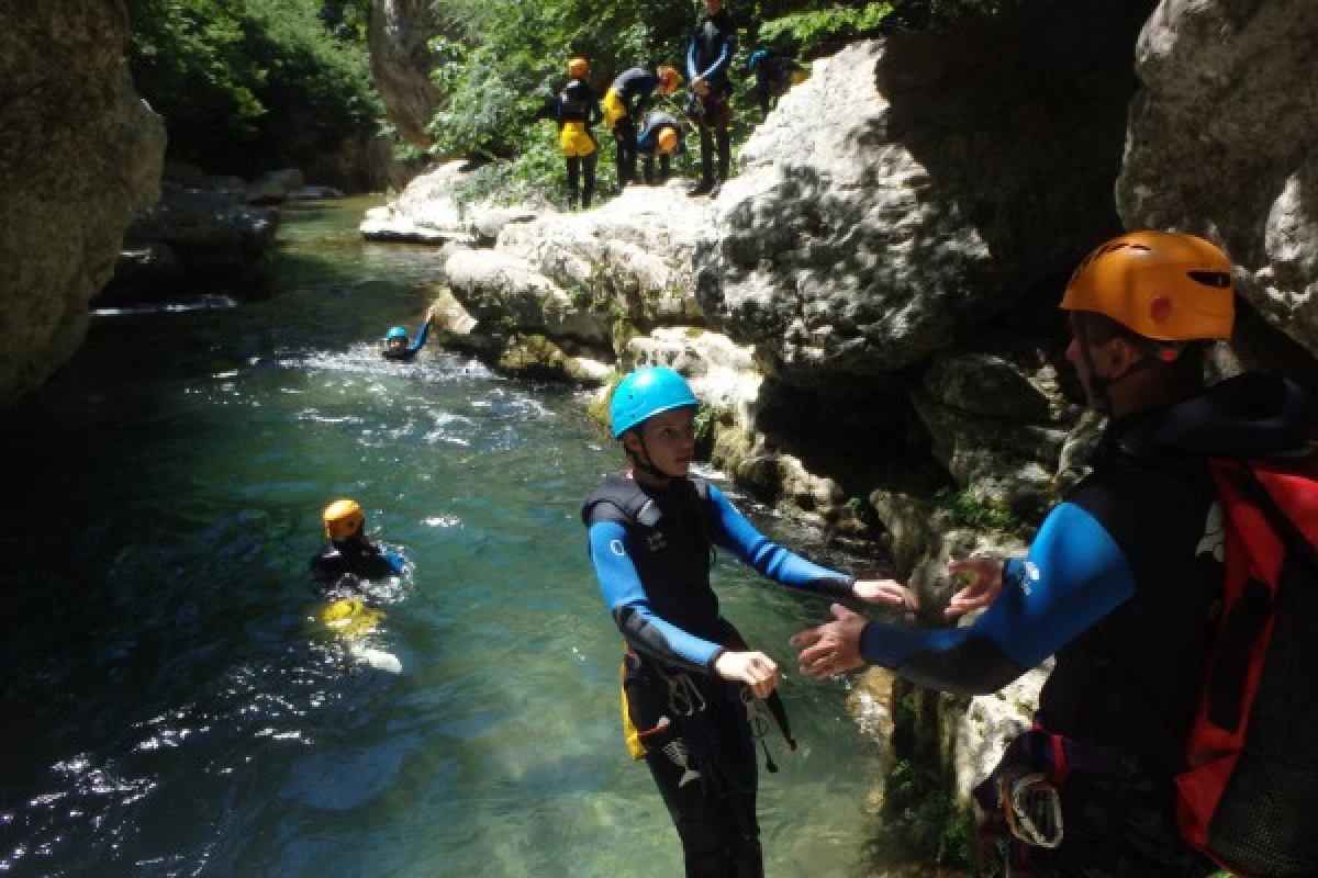 Randonnée Aquatique - Gorges du Loup - Expérience Côte d'Azur