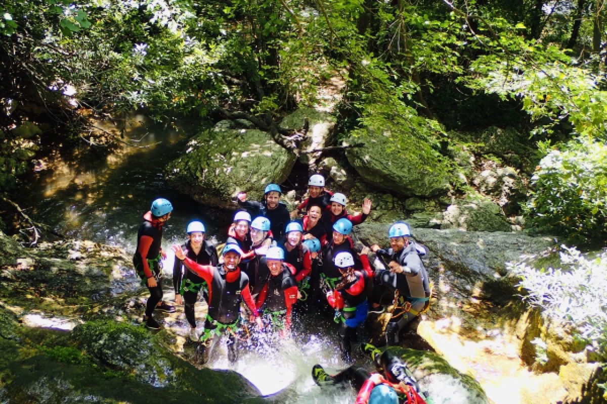 Randonnée aquatique Gorges du Loup - Expérience Côte d'Azur