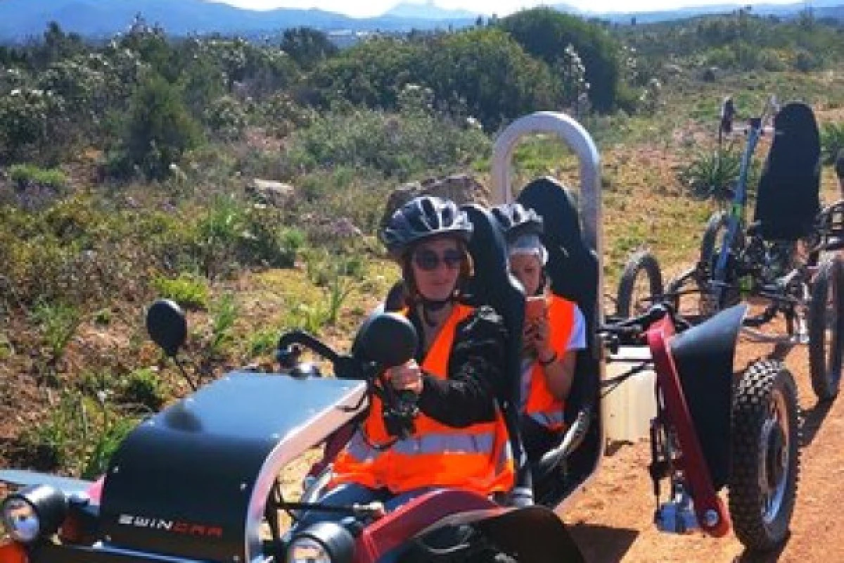 Journée découverte nature en véhicule électrique et jeux ludiques - Spécial scolaire/jeunesse - Expérience Côte d'Azur