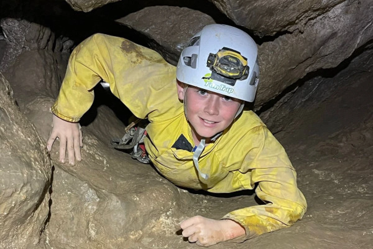 Spéléologie - Grotte de la Mescla - Expérience Côte d'Azur