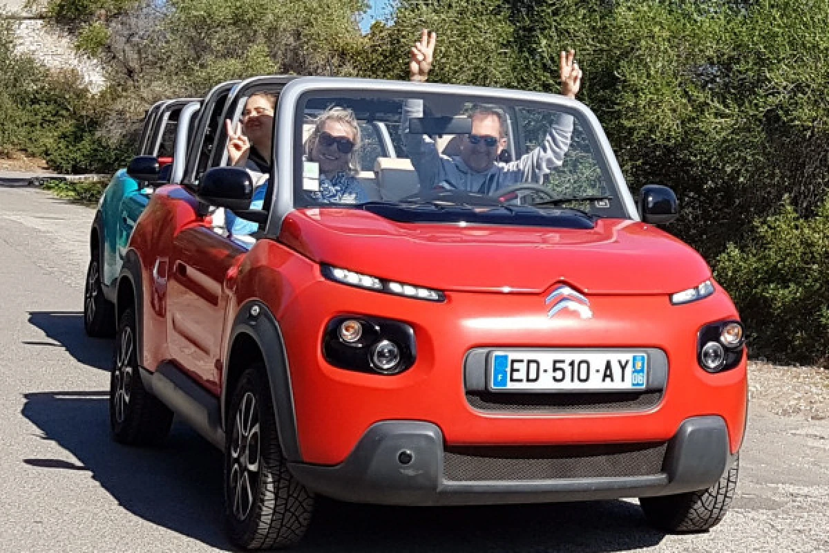 Road Trip en cabriolet électrique Côte d'Azur - PROMO - Expérience Côte d'Azur