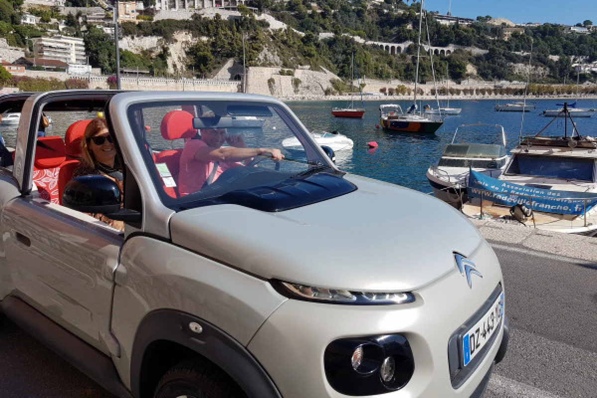 Road trip en cabriolet électrique à Nice - Expérience Côte d'Azur