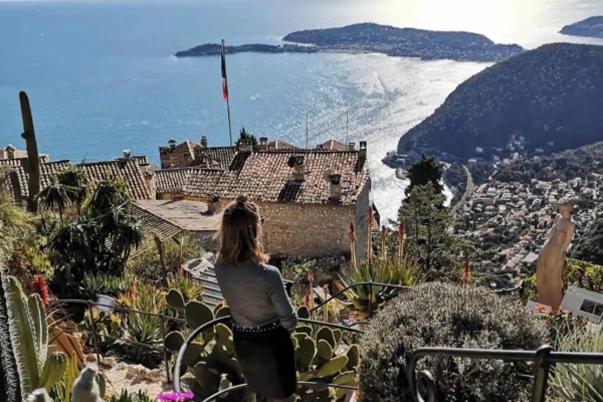 Visite d'Eze Village en vélo électrique depuis Nice - Expérience Côte d'Azur