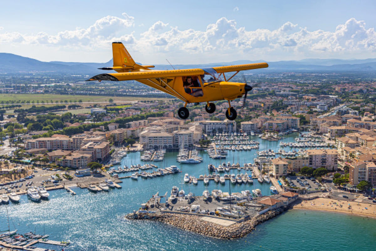 Vol en ULM  - Baptême de l'air 15 mn à Fréjus - PROMO - Expérience Côte d'Azur