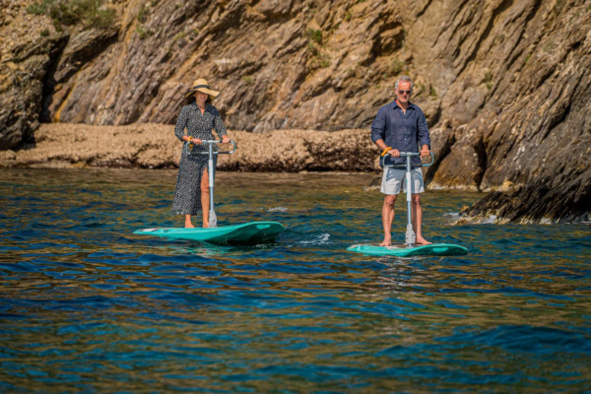 WGP EL MORITTO PLAGE - Location de paddles électriques avec guidon - Expérience Côte d'Azur